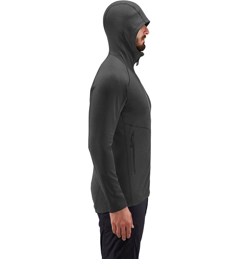 Haglöfs Mens Heron Fleece Black New Zealand 91546XZGT